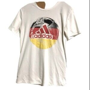 ADIDAS World Cup Soccer Crew Neck Tshirt Youth Large 14 16